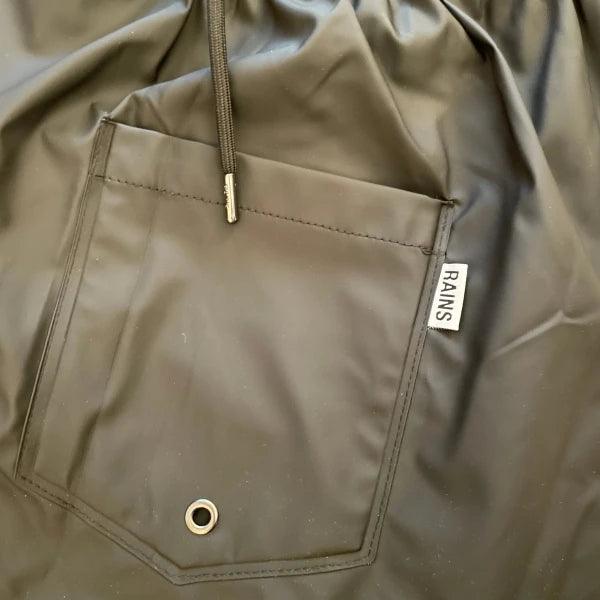 Pantalon imperméable coupe-vent noir - Image 7