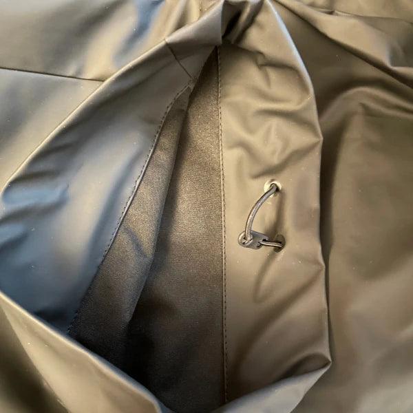 Pantalon imperméable coupe-vent noir - Image 8