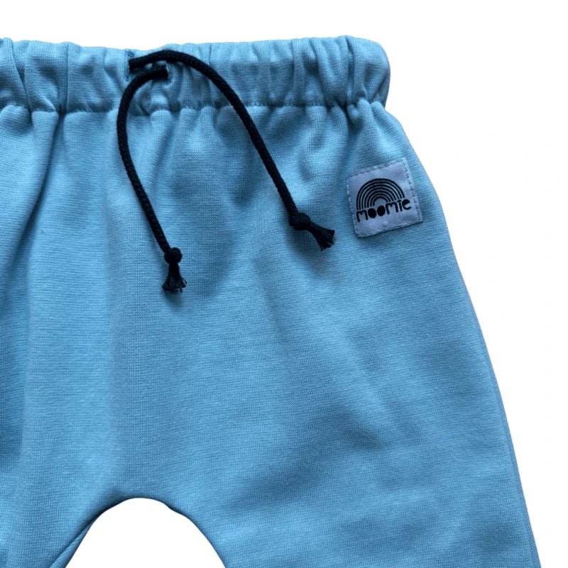 Pantalon jogpant bleu ciel pour bébé - Moomie - Image 4