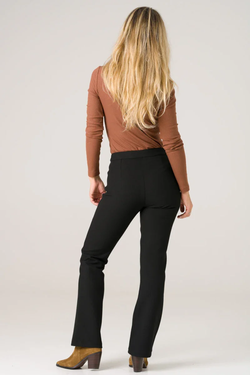 Pantalon taille haute noir - Avena - Image 7