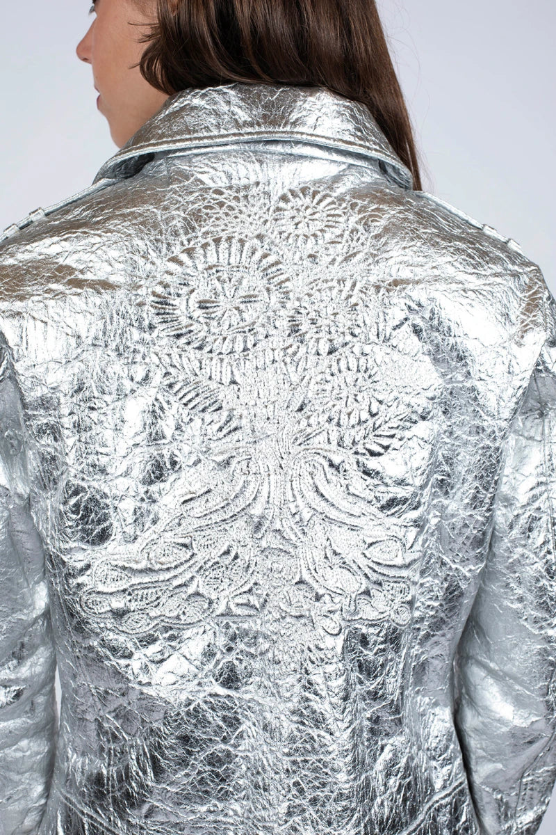 Veste argenté unisexe fait à partir de fécule de maïs - Image 8