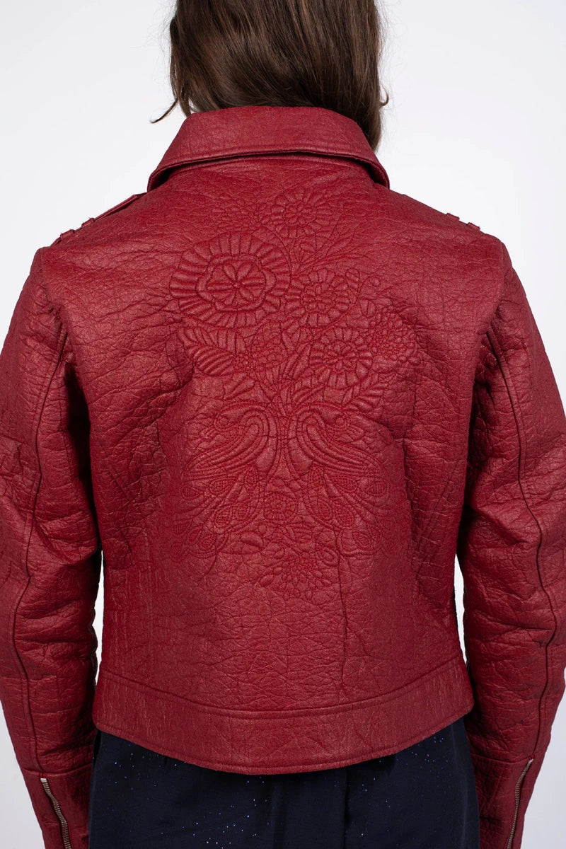 Perfecto rouge en fibre d’ananas bio - Image 5