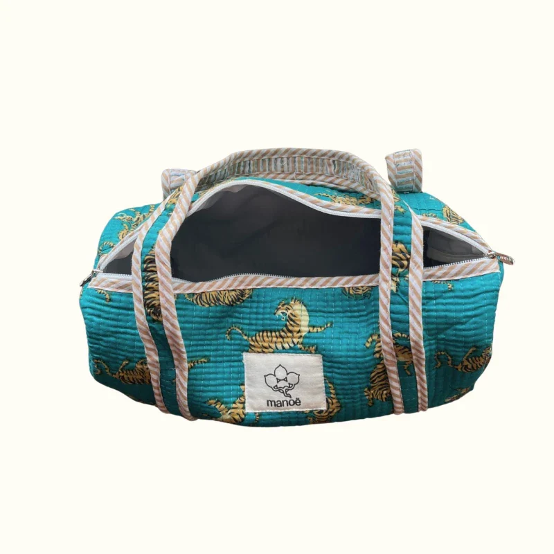 Petit sac enfant – "Dancing tiger in the bleu" - Image 3
