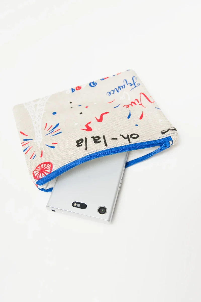 Petite pochette à zip - Paris - Image 2