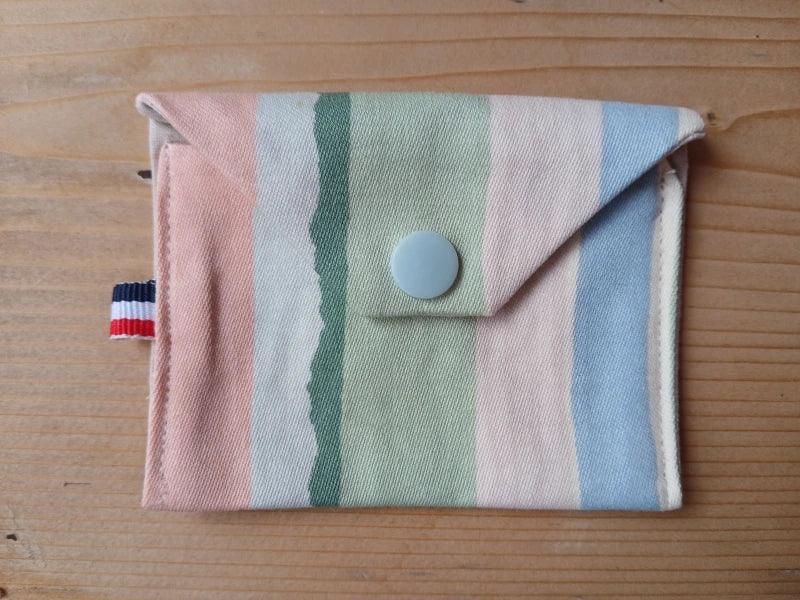 Petite pochette pression upcyclée - Image 10