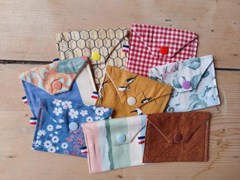Petite pochette pression upcyclée - Image 14