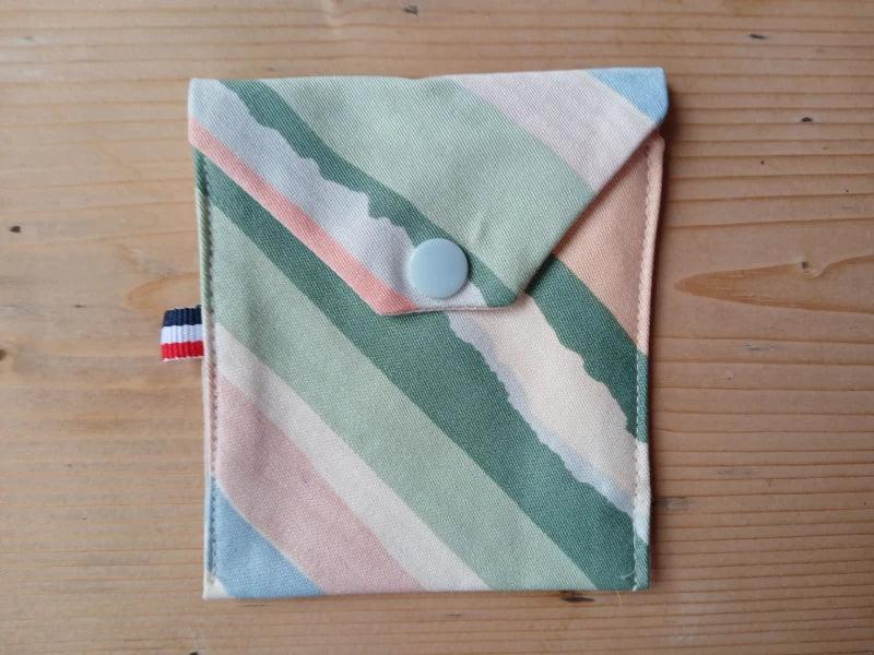 Petite pochette pression upcyclée - Image 15
