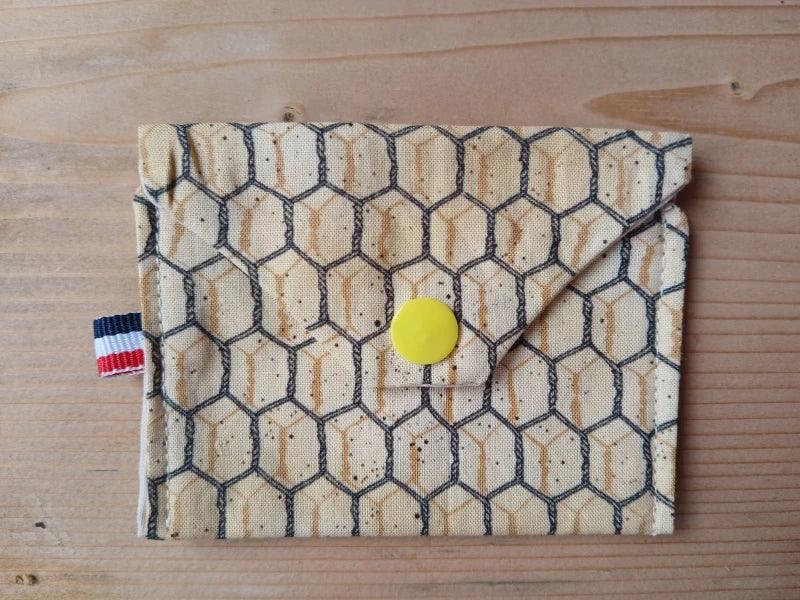 Petite pochette pression upcyclée - Image 8