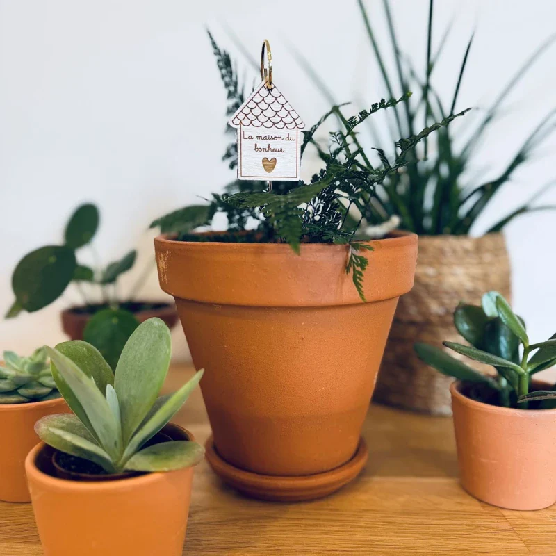 Pic décoratif pour plante - La maison du bonheur - Image 2
