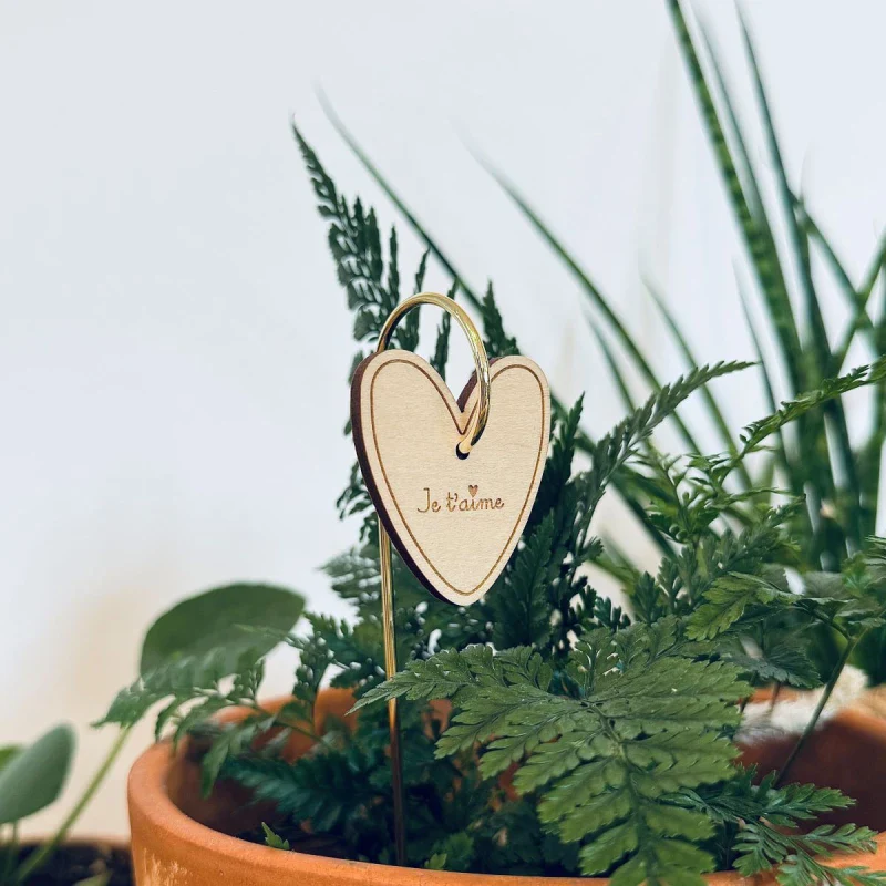 Pic décoratif pour plante- Je t'aime - Image 4