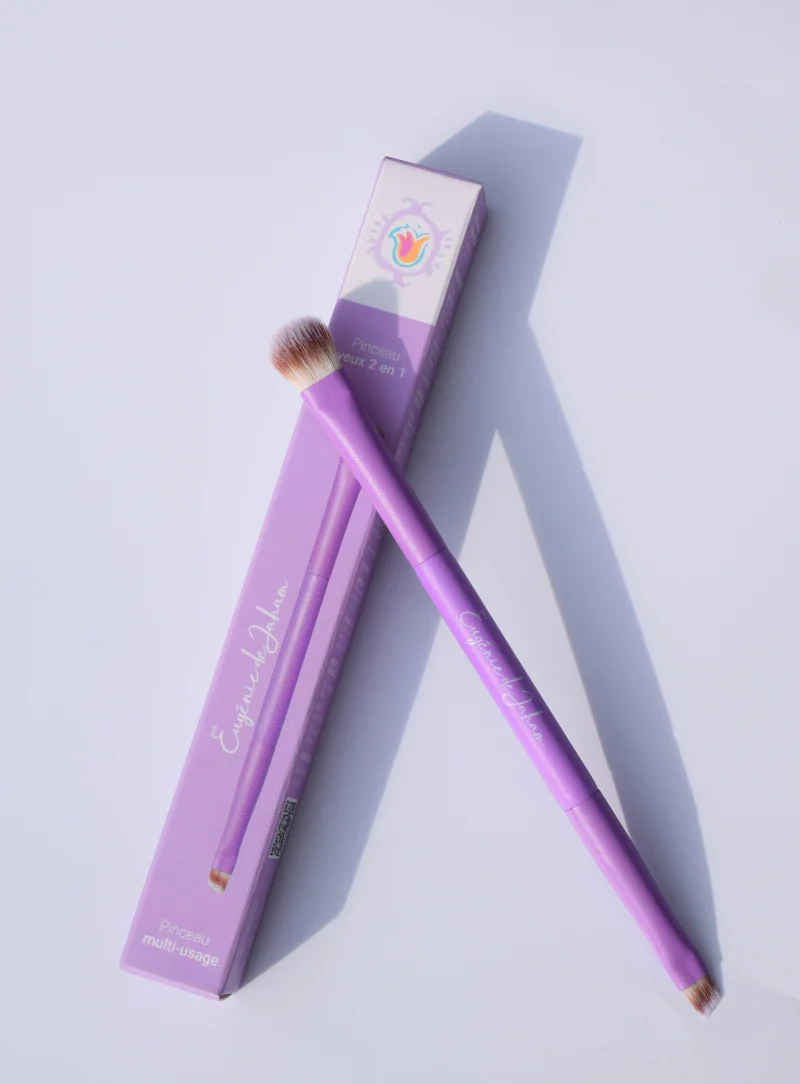 Pinceau pour le maquillage des yeux 2 en 1 - Image 2