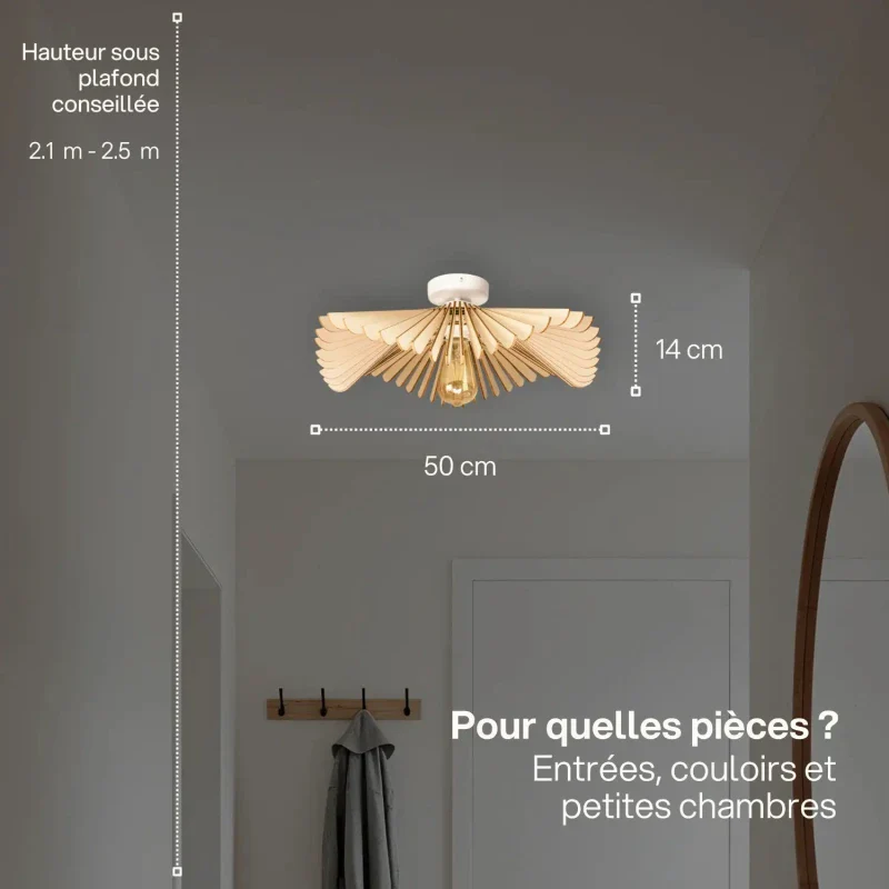 Plafonnier au design de rose - Image 15