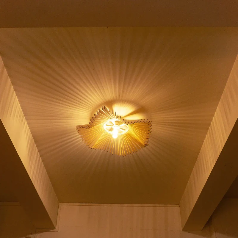 Plafonnier au design de rose - Image 3