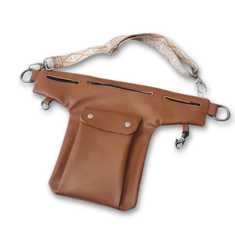 Pochette ceinture en alter-cuir de raisin - Image 2