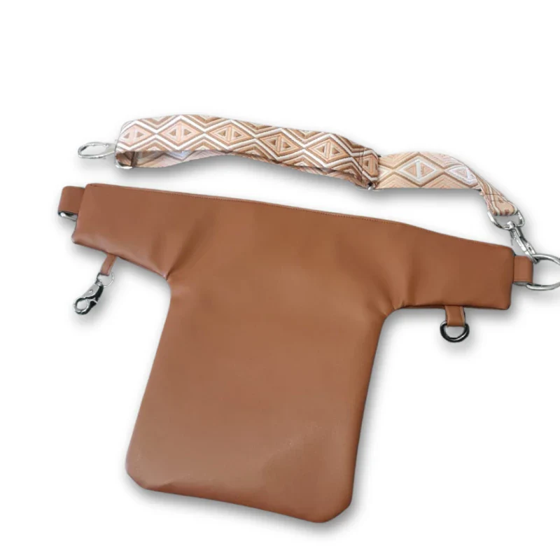 Pochette ceinture en alter-cuir de raisin - Image 3