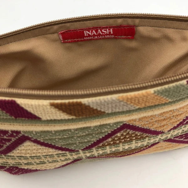 Pochette colorée avec fermeture brodée à la main I Plusieurs motifs - Image 10