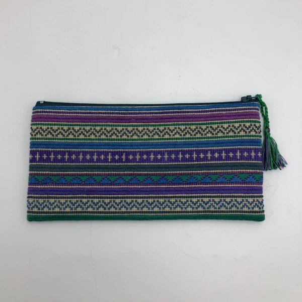 Pochette colorée avec fermeture brodée à la main I Plusieurs motifs - Image 12