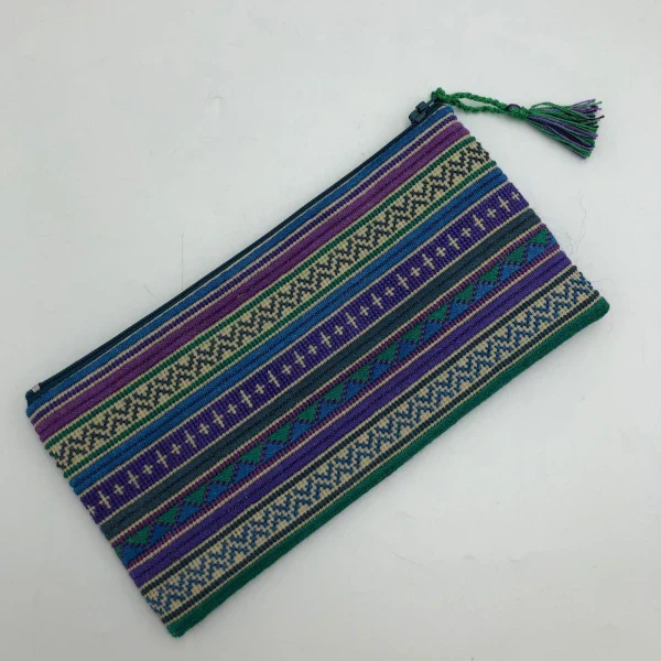 Pochette colorée avec fermeture brodée à la main I Plusieurs motifs - Image 13