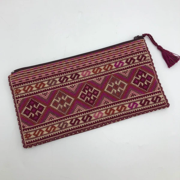 Pochette colorée avec fermeture brodée à la main I Plusieurs motifs - Image 14