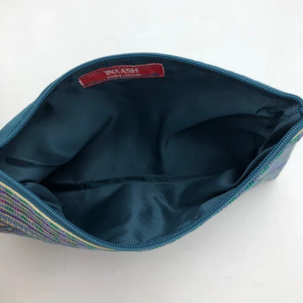 Pochette colorée avec fermeture brodée à la main I Plusieurs motifs - Image 5