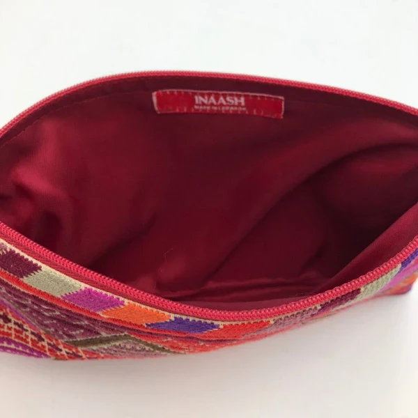 Pochette colorée avec fermeture brodée à la main I Plusieurs motifs - Image 8