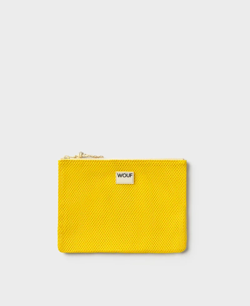 Pochette en matières recyclés - plusieurs coloris - Image 3