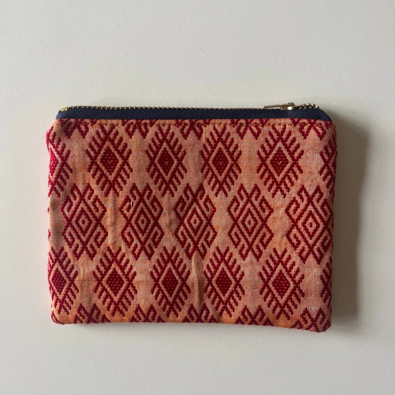 Pochette Kachin orange et rouge - Image 2