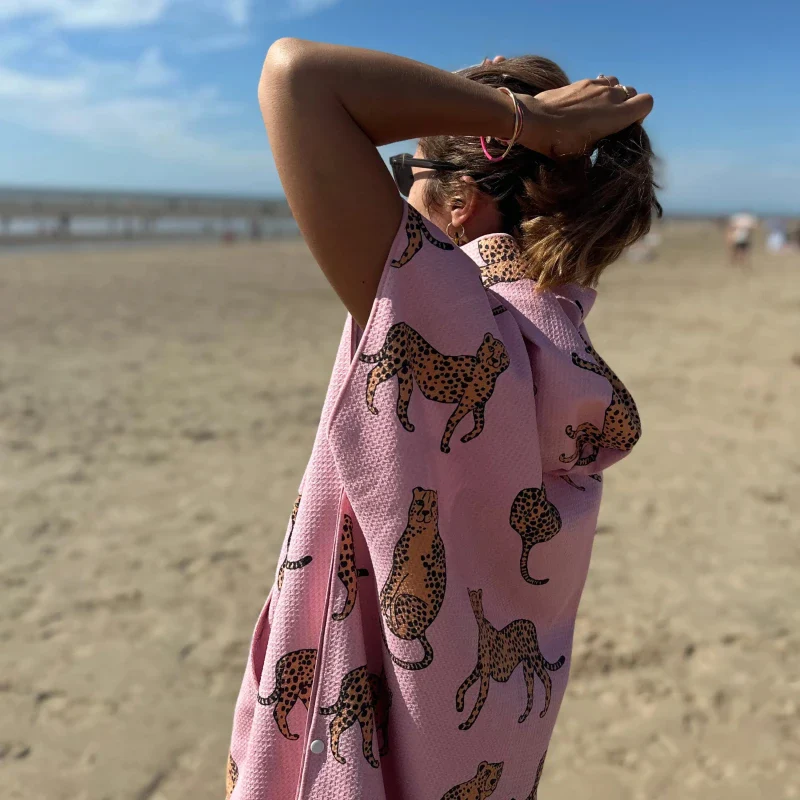 Poncho à capuche pour adulte - Alexie - Image 5