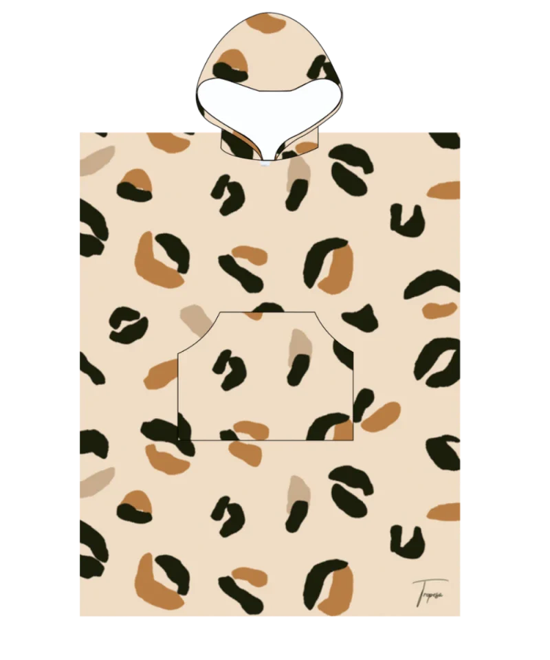 Poncho à capuche pour adulte - Colette - Image 8
