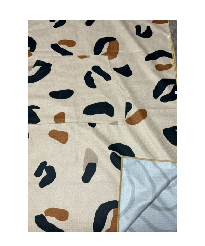 Poncho à capuche pour adulte - Colette - Image 9
