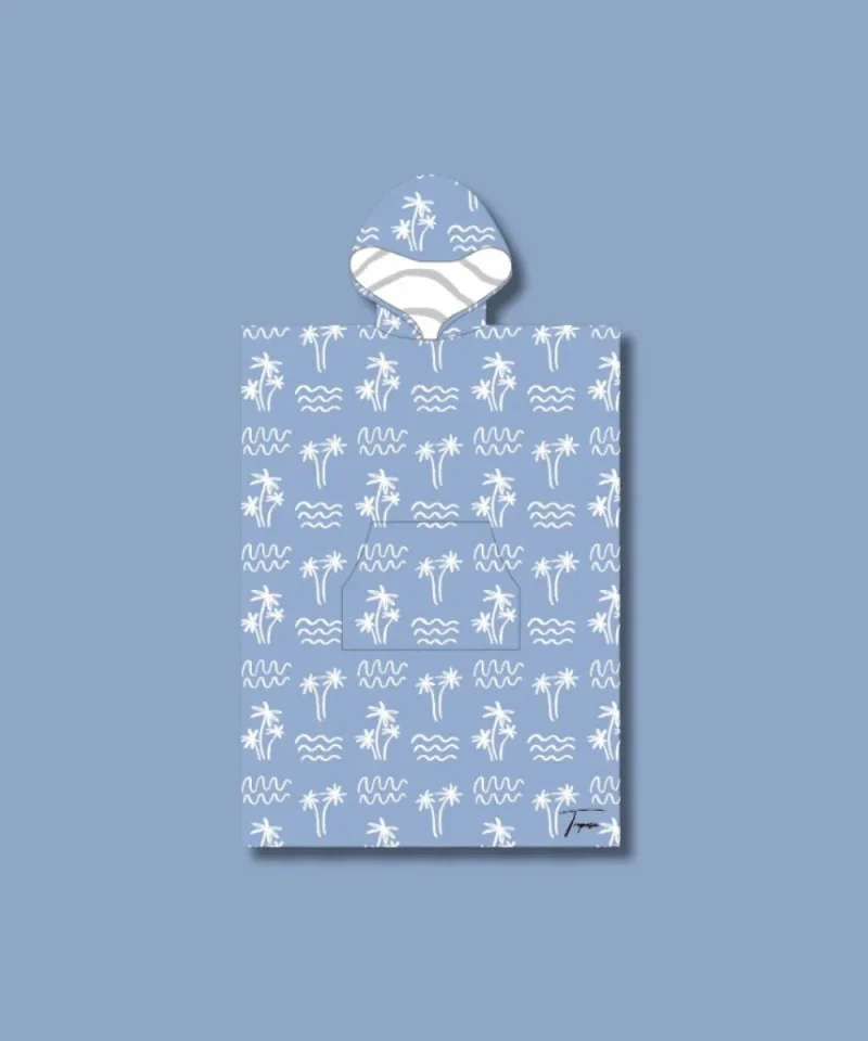 Poncho à capuche pour adulte - Séchage rapide, ultra-absorbant - Lou - Image 4
