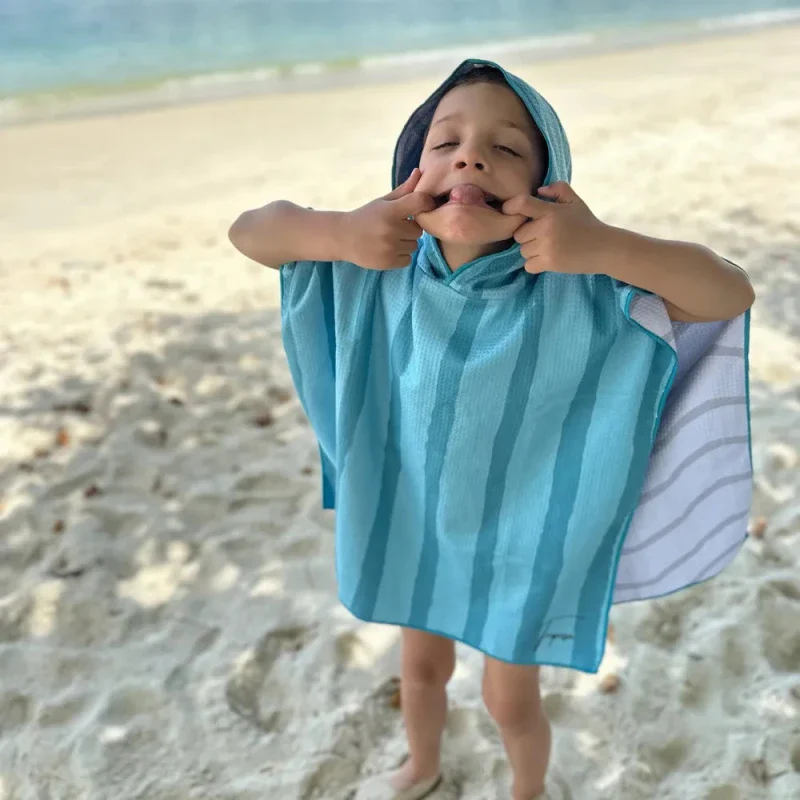Poncho à capuche pour enfant - Oscar - Image 2