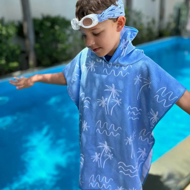 Poncho éco-responsable pour enfants - Lou - Image 2