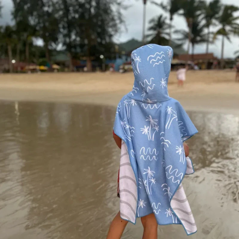 Poncho éco-responsable pour enfants - Lou - Image 3