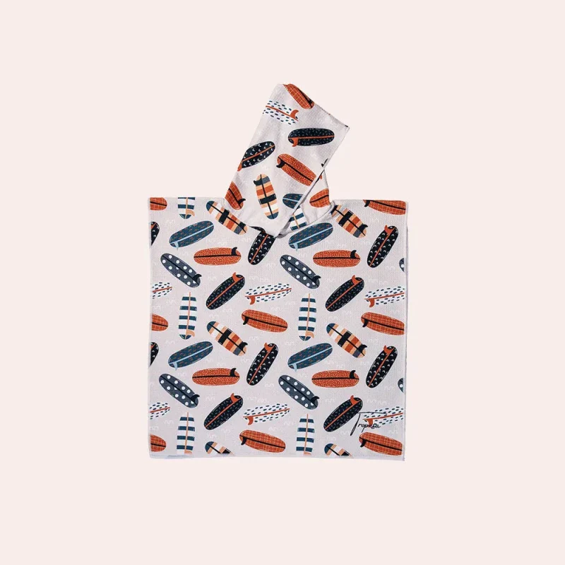 Poncho pour enfant Ă motif surf - Jules - Image 6