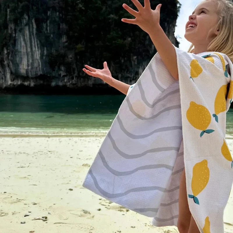 Poncho pour enfant - Isaure - Image 2