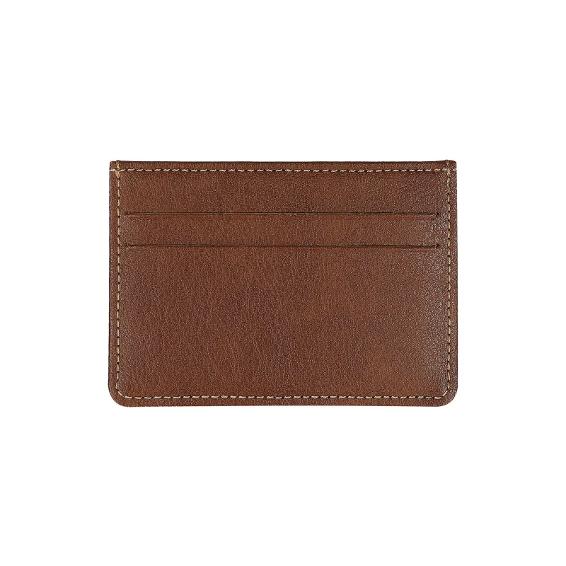 Porte-cartes végane marron - Breda - Image 3