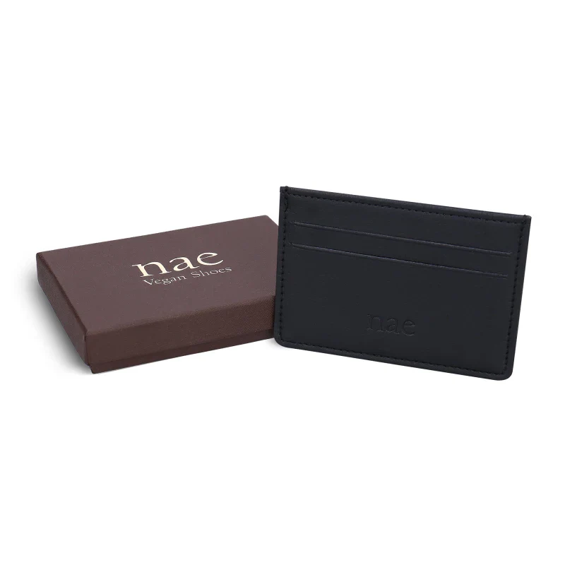 Porte-cartes végane noir - Breda - Image 2