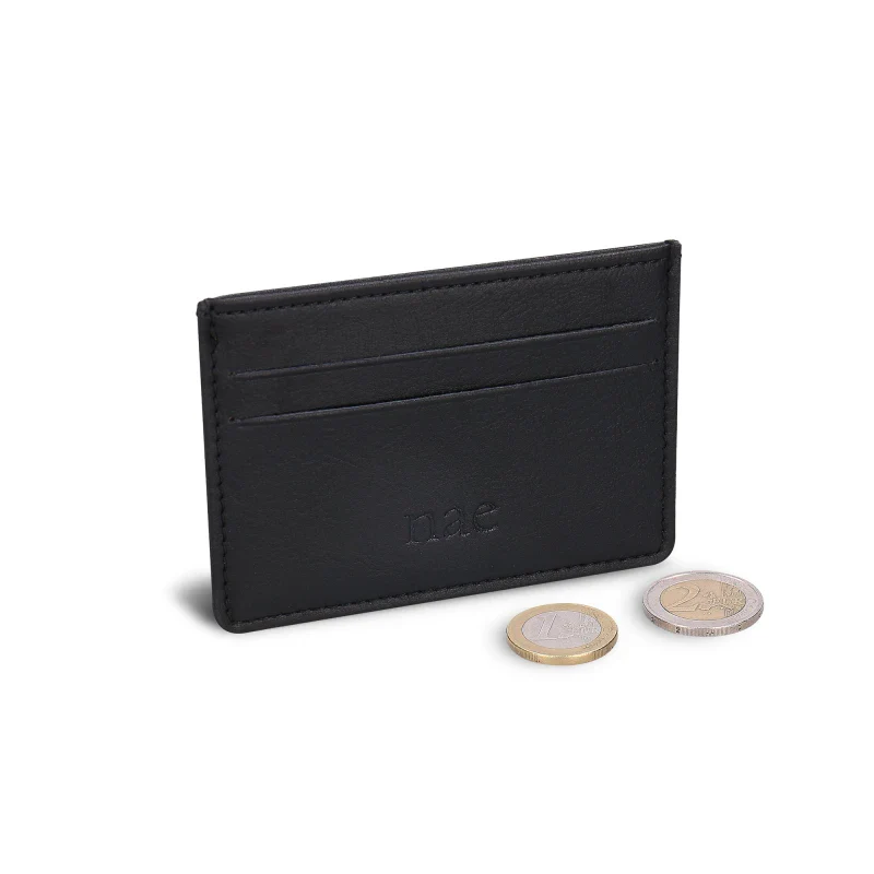 Porte-cartes végane noir - Breda - Image 5