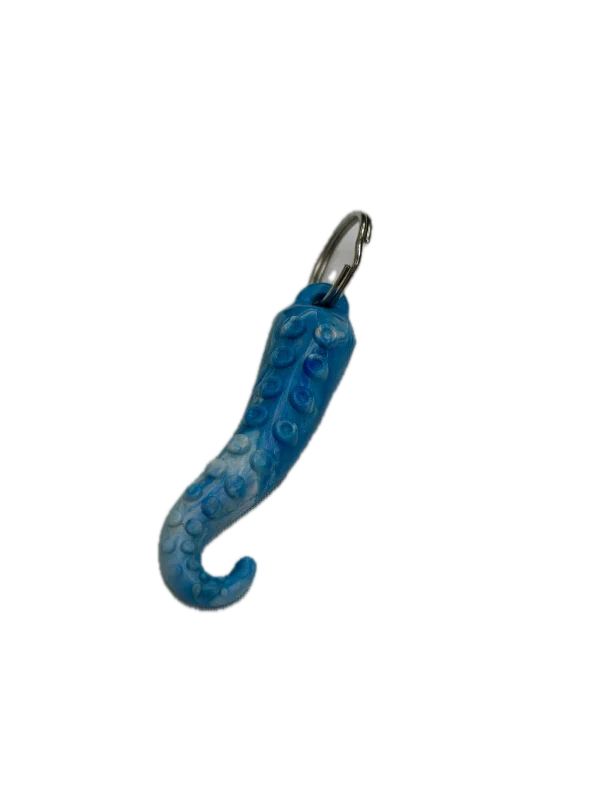 Porte-clefs tentacule en plastique recyclé - Image 4