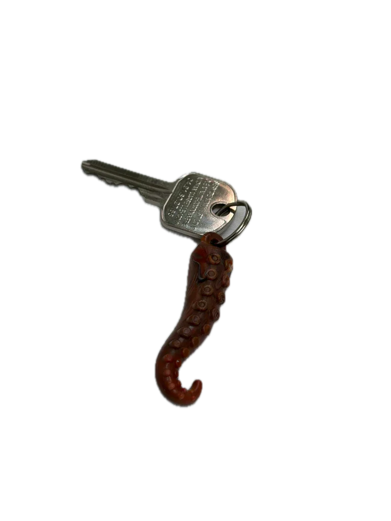 Porte-clefs tentacule en plastique recyclé - Image 5