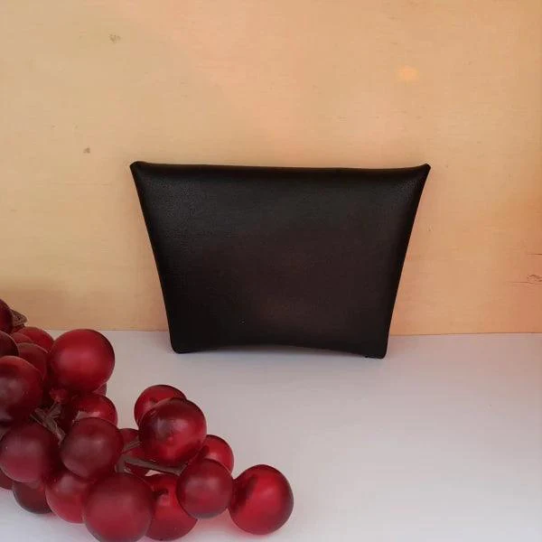 Porte-monnaie origami en alter-cuir de raisin - plusieurs coloris - Image 4