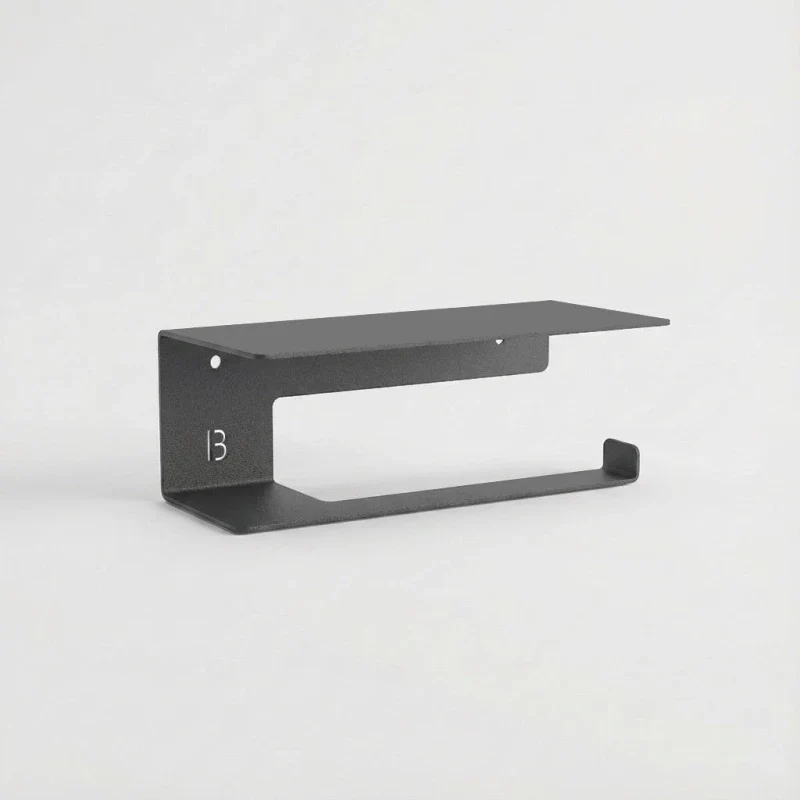 Porte Papier Toilette avec Tablette - Image 4