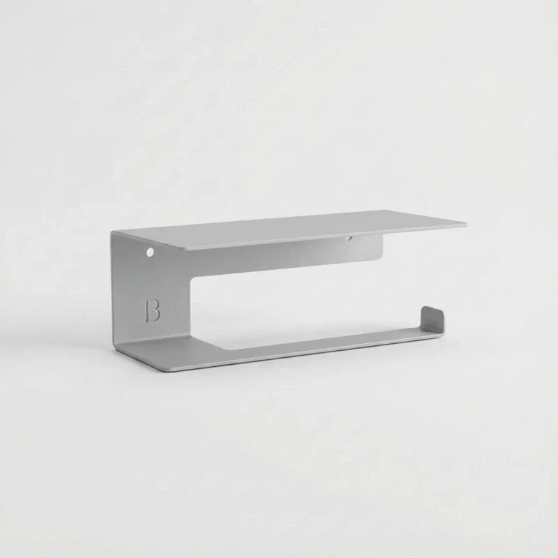 Porte Papier Toilette avec Tablette - Image 9
