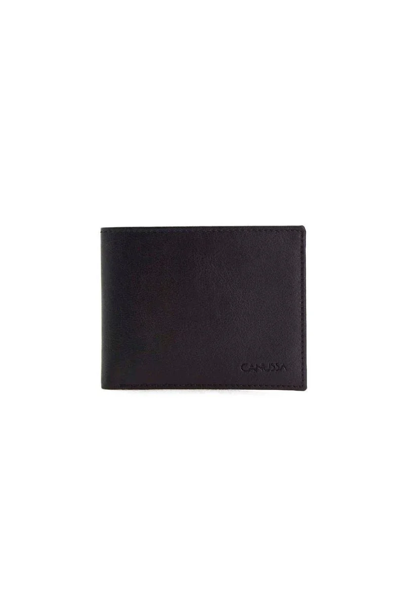 Portefeuille Vegan Élégant - Fait Main en Espagne - noir et rouge - Image 3