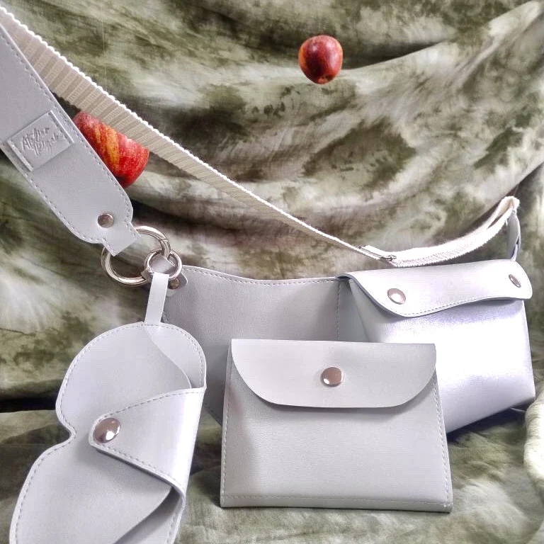 Porte-feuille vegan en cuir de pomme - Okane - Image 3