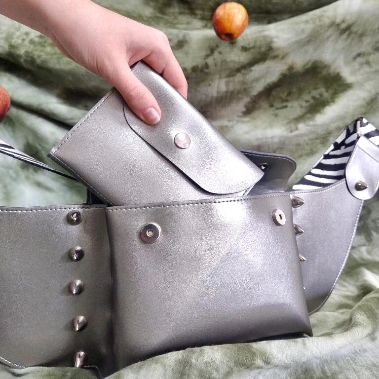 Porte-feuille vegan en cuir de pomme - Okane - Image 4