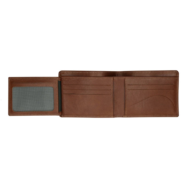 Portefeuille végane marron - Bari - Image 4
