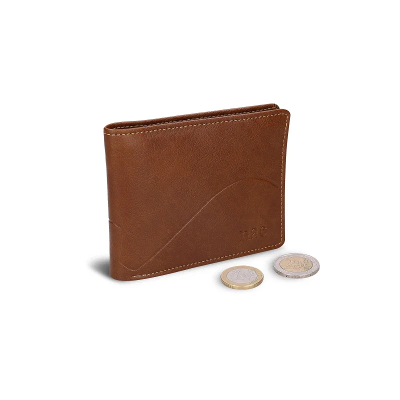 Portefeuille végane marron - Bari - Image 5