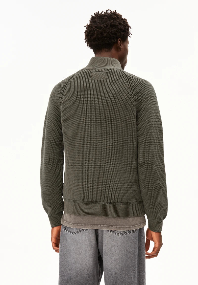 Pull à manches longues en coton bio plusieurs coloris - Kaalves - Image 17